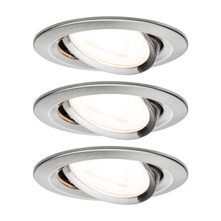 Nova 3-spot rond zwenkbaar/dimbaar, ijzer - Paulmann - Gang / Hal - Modern - Metaal - 1 lamp