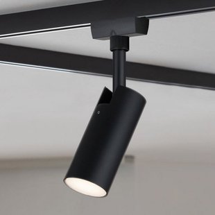 URail Tubo LED-spot zwart 4.000 K - Paulmann URail Spot Tubo - Woonkamer - Modern - Metaal - 1 lamp
