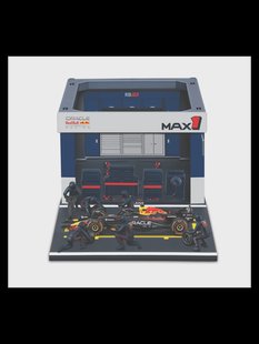 BBURAGO F1 Modelauto Pit Pass, 1:43 (Oracle Red Bull RB21)