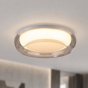 Searchlight LED plafondlamp Jude Flush, amber, Ø 30 cm, CCT
