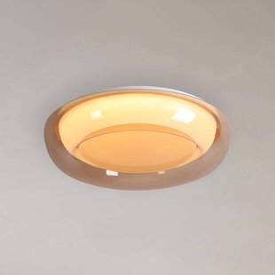 Searchlight LED plafondlamp Jude Flush, amber, Ø 40 cm, CCT