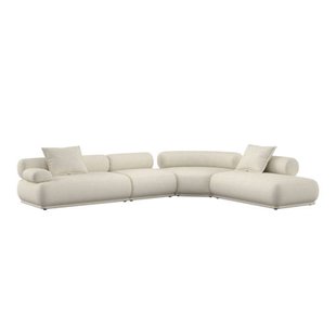 Zuiver Rembrandt 7,5-Zitsbank Links Beige