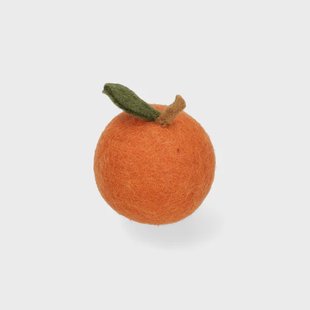 Sinaasappel, vilt, &Oslash;7 cm