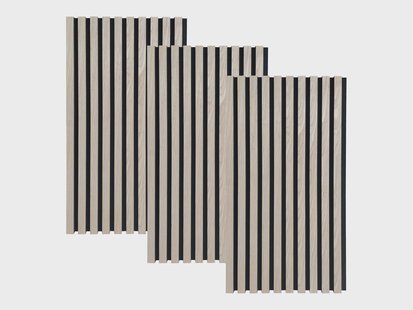 HOME DELUXE Akustisch paneel SONIC (3 x 80 x 40 cm, lichte eik)