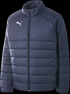 PUMA Heren gewatteerde jas (Marineblauw, M)
