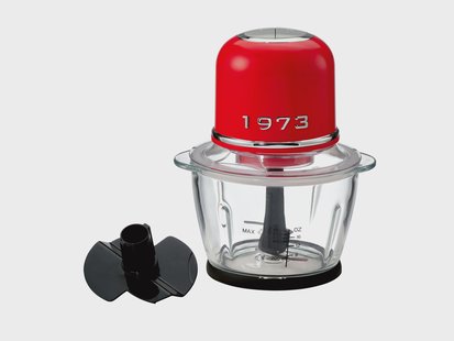 SILVERCREST Hakmolen, 1,2 L, retro (Rood)