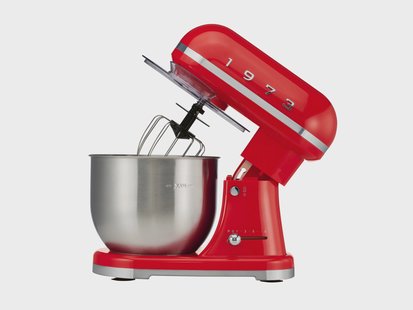 SILVERCREST Keukenmachine, 5 L, rood, retro