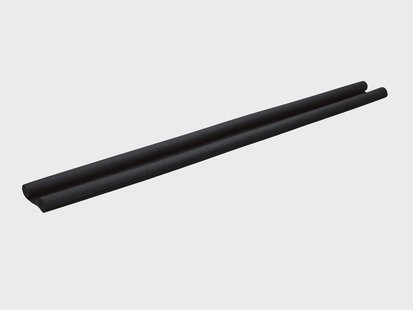 PARKSIDE Dubbele tochtstrip voor de deur, 95 cm (Zwart)