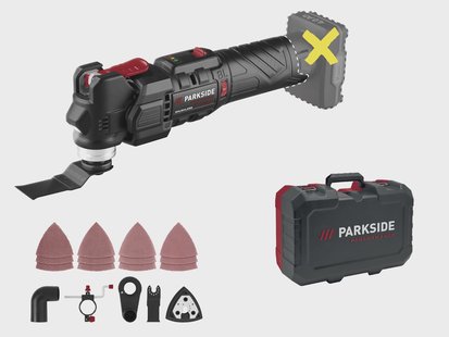 PARKSIDE PERFORMANCE Accu-multitool 12 V, zonder accu en lader