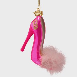 Vondels kerstornament Barbie hoge hak