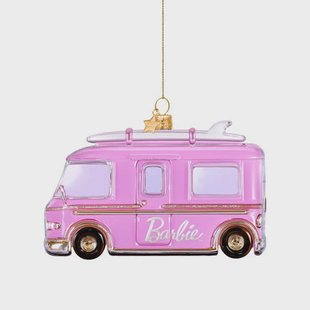 Vondels kerstornament Barbie camper