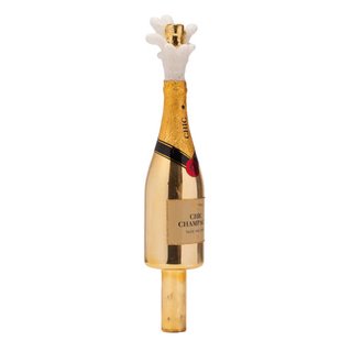 Vondels kerstpiek champagne fles