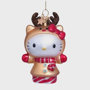 Vondels kerstornament Hello Kitty rendier