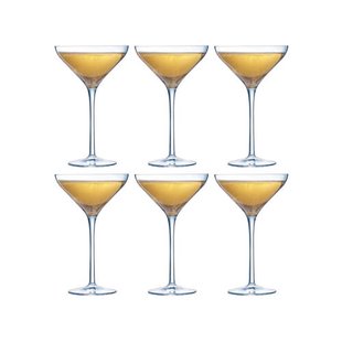 Chef & Sommelier Cocktailglazen New Martini - 210 ml - 6 stuks