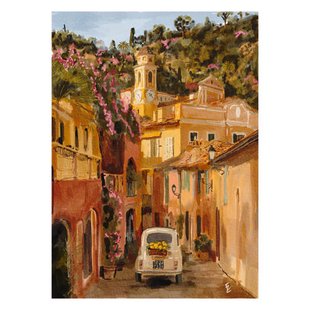 Poster & Frame Poster - Ekaterina Zagorska - Afternoon in the South of France - 50 x 70