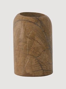 Marmeren vaas Boulder, H 21 cm
