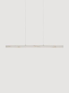 Grote LED-alabaster hanglamp Vaster, dimbaar