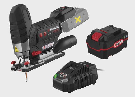 PARKSIDE PERFORMANCE Accu-decoupeerzaag 20 V, met accu 4 Ah en snellader 4,5 A