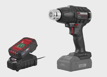 PARKSIDE PERFORMANCE Accu-heteluchtpistool 20 V, met accu 2 Ah en lader 2,4 A