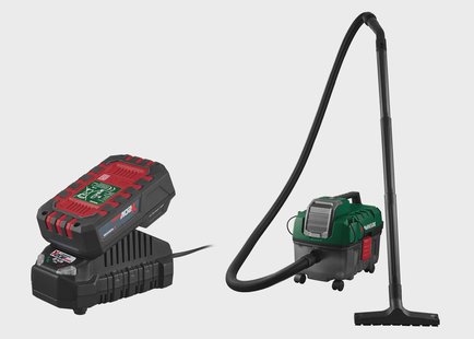 PARKSIDE Accu-nat en droog stofzuiger 20 V, met accu 2 Ah en lader 2,4 A