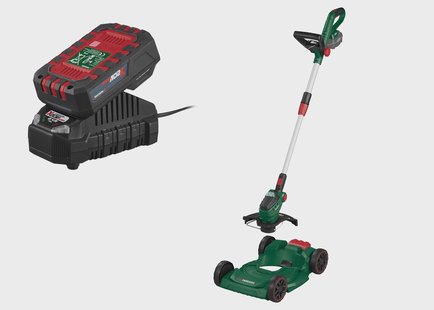 PARKSIDE Accu-grastrimmer 20 V, met accu 2 Ah en lader 2,4 A