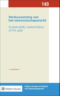 Verduurzaming van het vennootschapsrecht