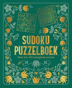 Sudoku puzzelboek groen (volume 1)