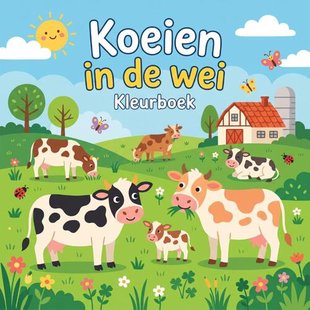 Koeien in de wei