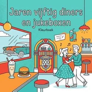 Jaren vijftig diners en jukeboxen