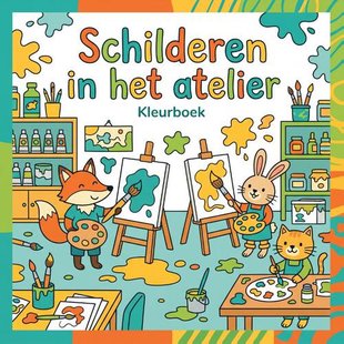 Schilderen in het atelier