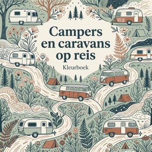 Campers en caravans op reis