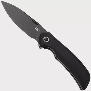 Black Fox Paradigma BF-781-G10, Blackwashed D2, Black G10 zakmes