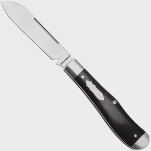 Jack Wolf Gateway Eureka EUREK-01-EBONY Satin 14C28N, Ebony Wood, zakmes