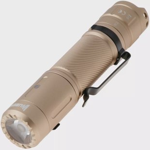 Wuben C3 Khaki, oplaadbare tactische EDC-zaklamp, 1200 lumen
