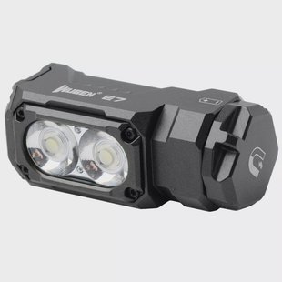 Wuben E7 Black 6500K, oplaadbare EDC-zaklamp, 1800 lumen