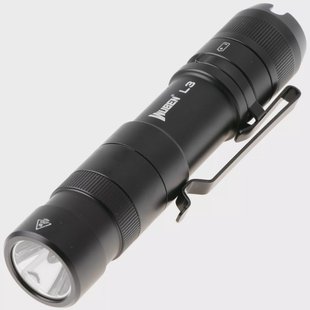 Wuben L3 Black, oplaadbare tactische EDC-zaklamp en powerbank, 3000 lumen