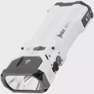 Wuben X1Pro White, oplaadbare fiets- en EDC-zaklamp en powerbank, 12.300 lumen