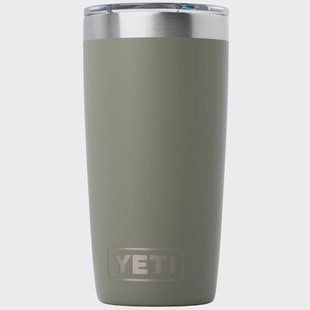 Yeti Rambler Tumbler Cup 10oz Mag Slider Lid, Pampa Green, thermosbeker met deksel, 295 ml