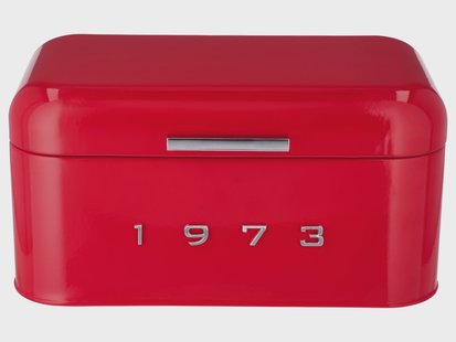 SILVERCREST Broodtrommel, retro (Rood)