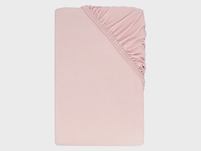 LUPILU Jersey hoeslaken, 90-100 x 200 cm (Roze)