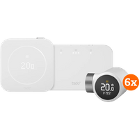 tado Draadloze Slimme ThermostaatX Multi Room Startpakket 2e Generatie (6 Radiatorknoppen)