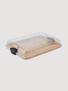 Snijplank Build-a-Board van bamboehout met deksel