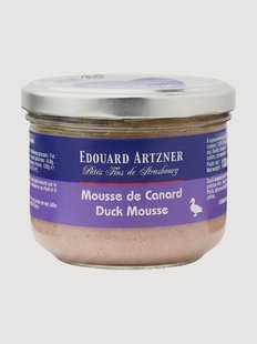 Eendenmousse met kers, 2 potten