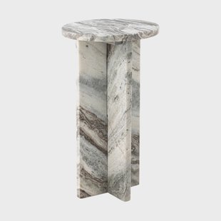Bloomingville Jasmia bijzettafel Nature, Ø30 cm