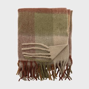 Bloomingville Hamisha plaid Multi, geruit, 152x127 cm