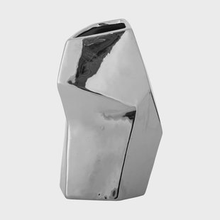 Bloomingville Dimona vaas Zilver, 15x23 cm