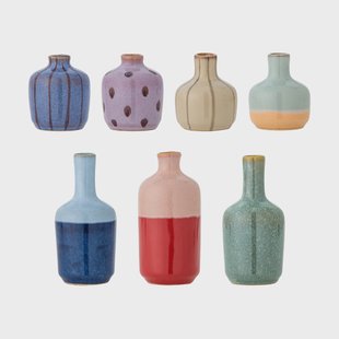 Bloomingville Maien vaas Multi stoneware, 7 delig
