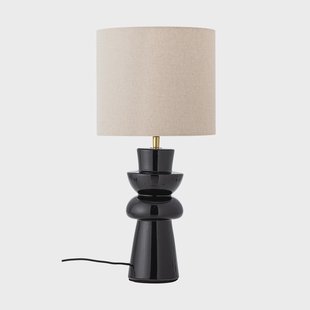 Bloomingville Lio tafellamp Black, Ø25 cm