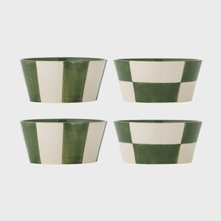 Bloomingville Floki schaal Green, 4-delig