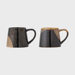 Bloomingville Rye mok Brown, 2-delig